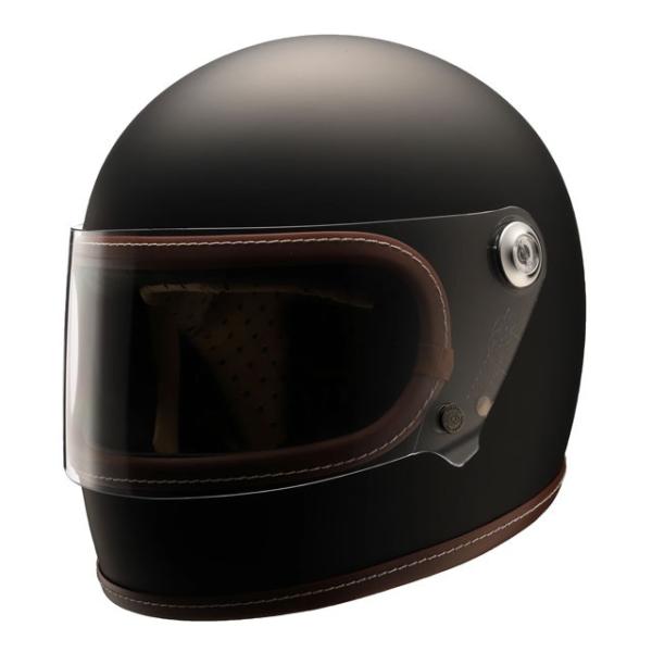 美品】NIKITORレトロワン フルフェイス 黒 Mサイズ相当 フルフェイス ニキトー NIKITOR Retro-One レトロワン フラット