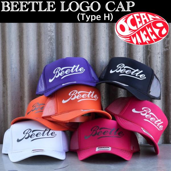 OCEAN BEETLE オーシャンビートル ロゴキャップ BEETLE Logo cap (Type