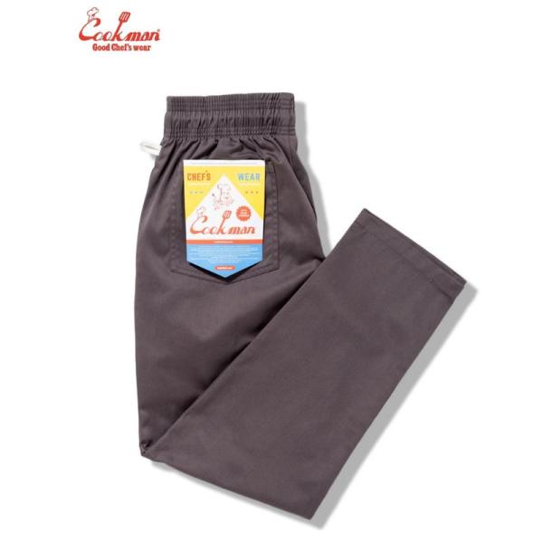 COOKMAN/クックマン Chef Pants シェフパンツ「Espresso」（ユニセックス）ダークブラウン　エスプレッソ