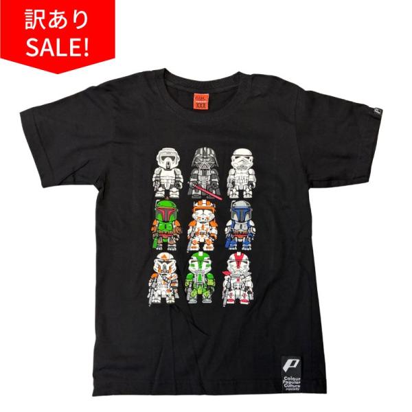 【訳あり特価！送料無料！】キッズ　キャラクター　半袖　Tシャツ　カラー：ブラック　サイズ：XXX