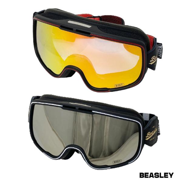 BEASLEY Moto Goggle モトゴーグル オートバイヘルメット｜2カラー