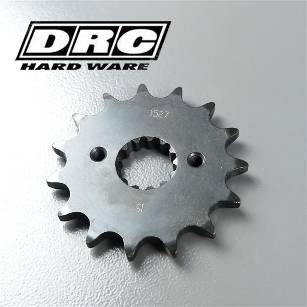 ◇XR600/'91-'00 XR650/'93-'17 DRC DURAスプロケット フロント 520サイズ/15丁 展示品 (D331-527-15)