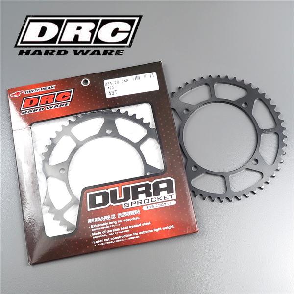 034 セット確認用 ◇KX65 '01-'23 DRC DURAリアスプロケット 420サイズ/48丁 展示品 (D34
