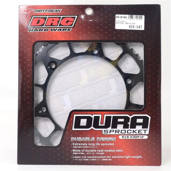 KDX125SR DRC 前後スプロケット セット motobox_d34-26-054-c015