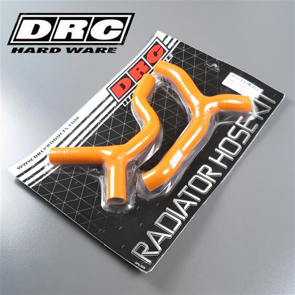 ◇KTM 85SX/'13-'17 DRC シリコン ラジエターホースキット オレンジ 展示品 (D47-01-818)