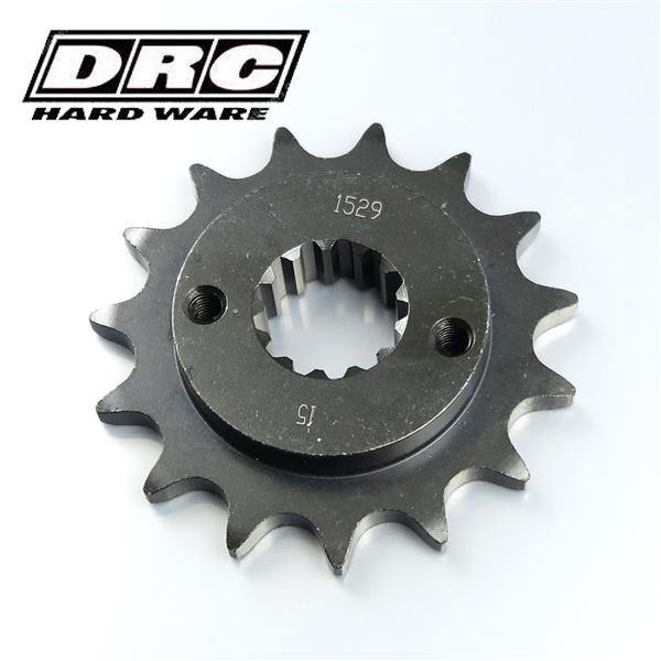 ◇XR650R/'00-'07 ZX-6R/'03-'06 DRC DURAフロントスプロケット 520サイズ/15丁 展示品 (D6217)