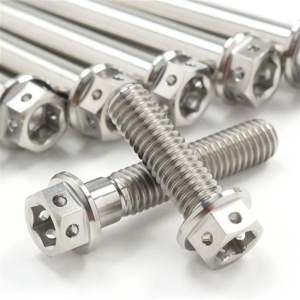 ▽グロム125/JC92 '21-'23 チタンボルトセット クラッチエンジンカバー レーススペックタイプ シルバー/10本set (HO1003CSI)