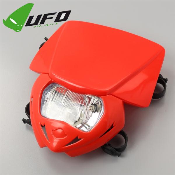 ◇展示品 UFO パンサー ヘッドライトカウル レッド 検索/カウル/マスク