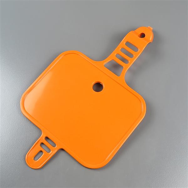 ◇CRF50F/'04-'16 フロントナンバープレート ゼッケンプレート オレンジ 展示品 (UF-3642-127)