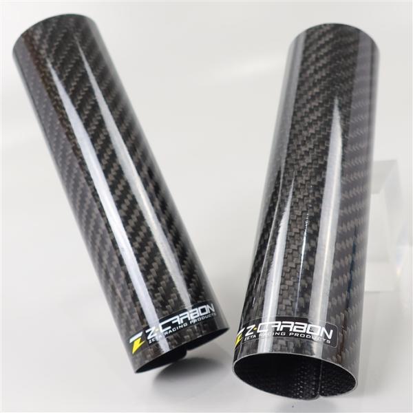 カーボンフォーク ◇展示品 YZ65/RM85 KTM/85SX ZETA Z-CARBON カーボン フォークラップ