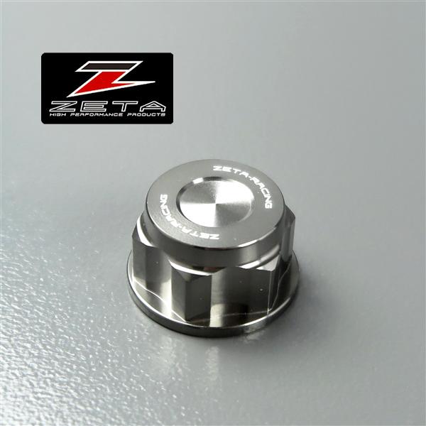 ◇ZETA CNC ステムナット チタンカラー M22×27-P1.0 H18.5 展示品 MT 
