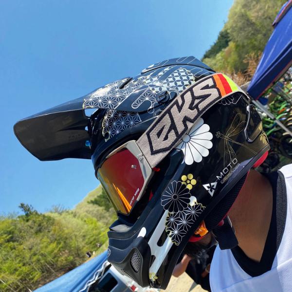 アライ V-CROSS4 オフロードヘルメットデカール 和柄 : Moto
