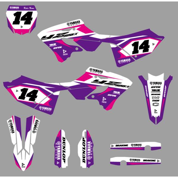 YZ125 YZ125X YZ250 YZ250X デカール 外装　グラフィック imgrc0109632530.jpg