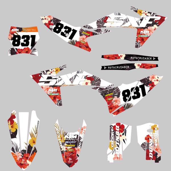 フルオーダー専用ページ セミオーダー グラフィックデカール フルキット EXC'24-'25 SX'23-'24