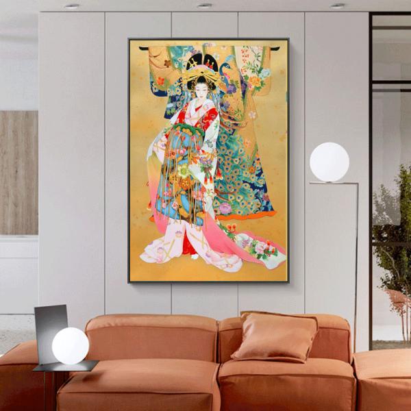 布サイズ(約)：50.4ｘ42.4cm図柄サイズ(約)：40.4ｘ31.9cm刺繍色数：30色刺繍布：綿（白：図案印刷） 刺繍糸：綿ステッチ方法：11カウント（「3本取り」(二つ折せず)でフルステッチ）キット内容：刺繍糸、刺繍針3本オリジナ...