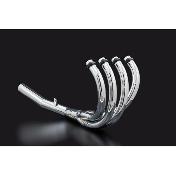 ARCHI 427ショート管マフラー(6ピース)メッキ　JMCA認証z900RS ARCHI アーキ 427 ショート管マフラー(6ピース) メッキ ◎JMCA認証