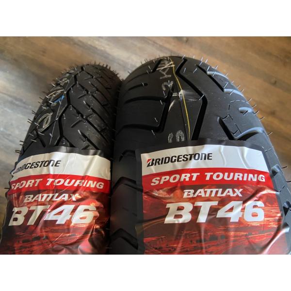 ★前後セット 未使用新品   BATTLAX BT46 正規新製品 ブリヂストン BT-46  110/80-17 57H　140/70-17 66H CB-1 GSR250 V-STROM250などに