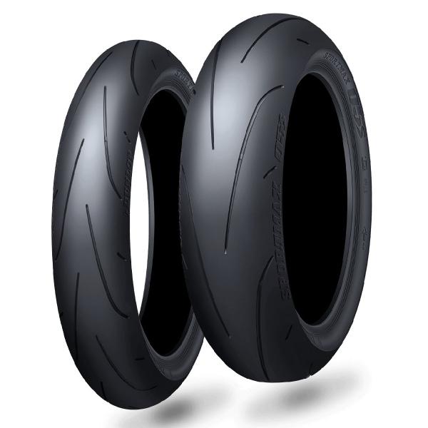 ダンロップQ5A【前後セット】120/150 正規品　新品未使用 motofoottire_q5s-set-3