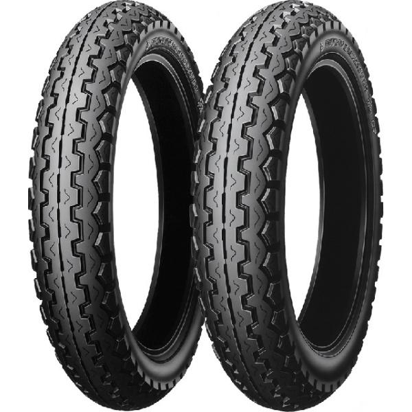 ★フルセット TT100GP 3.00-18 47S WT  & 3.50-18 56H TL 　 133977 134057 22-18 ×2 SUZUKI GS400などに     製造年新しい