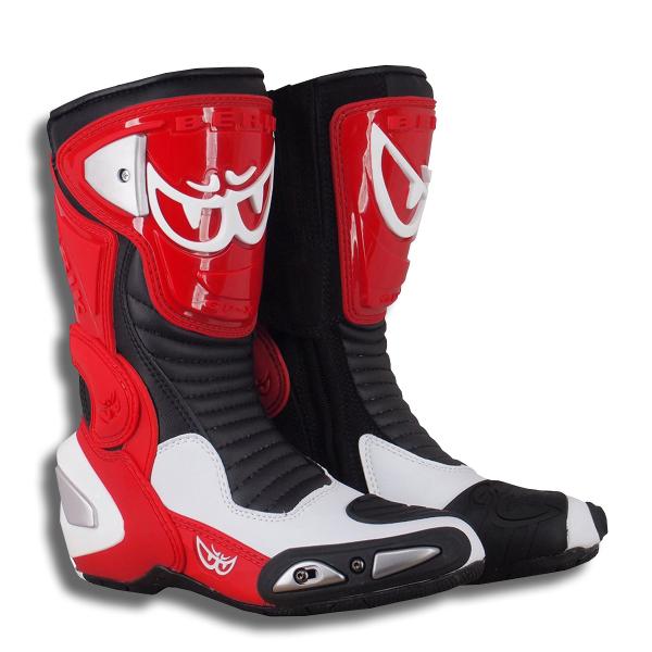 BERIK】 ベリック レーシングブーツ BOT-1289-BK RED RACING BOOTS