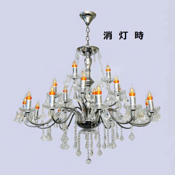 シャンデリア 照明器具 モダン アンティーク Led 電球対応 インテリア 豪華 おしゃれ ライト クリスタル シンプル 宮殿 送料無料 Led 超大型 3段 21灯 シルバー Buyee Buyee Japanese Proxy Service Buy From Japan Bot Online