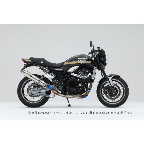 OVER オーヴァー GP-PERFORMANCE フルチタン4-1マフラー Z900RS(23-25)(26-)