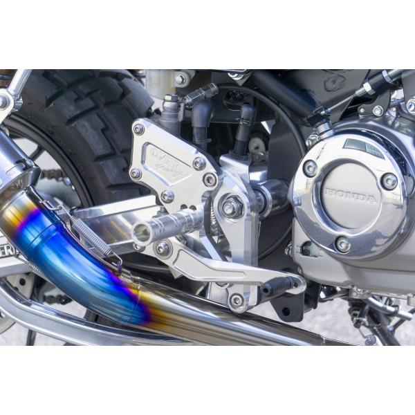 対応車種 [MONKEY125(21)/HONDA(ホンダ)]メーカー：OVER Racing -オーヴァーレーシング-[バックステップ]※商品画像はシルバーですが、こちらのページの商品はブラックになります。4ポジション113mmBACK/...