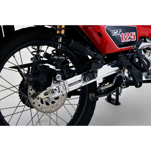 対応車種 [CT125(20-22)(23-)/HONDA(ホンダ)]メーカー：OVER Racing -オーヴァーレーシング-[スイングアーム]・スタンダード長・OVタイプ(メインパイプ：55x27mm)・スタビライザー無し・ピボットベア...