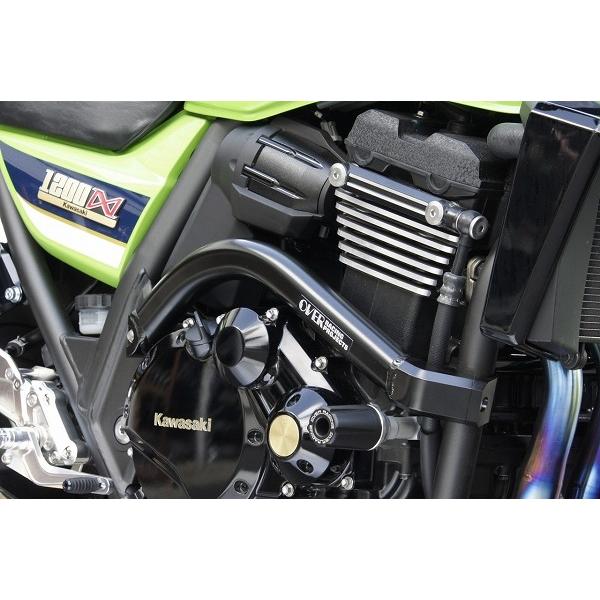 OVER RACING オーヴァー サブフレームキット ブラック ZRX1200 OVER RACING オーヴァー サブフレームキット ブラック ZRX1200