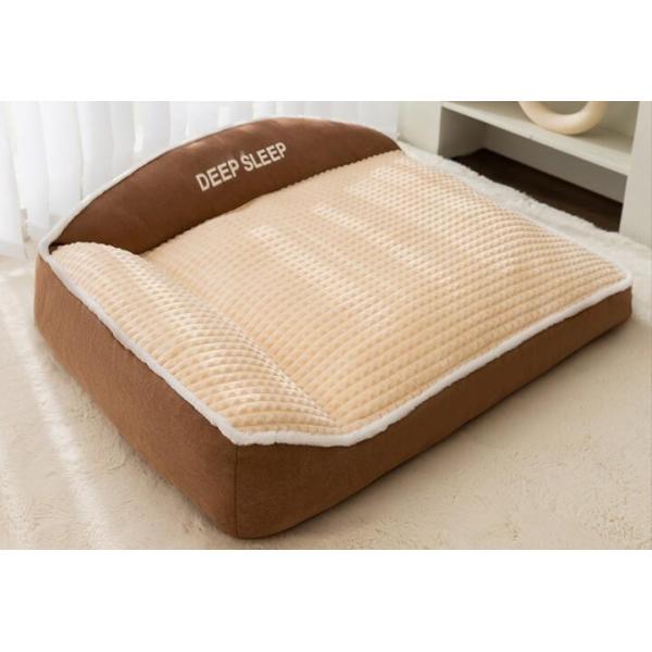 素材 ポリエステル+PP綿+オックスフォード。サイズ Mサイズ55*40*21cm（長さ×幅×高さ）；4kgまでのペットにオススメ；Lサイズ65*50*23cm（長さ×幅×高さ）；10kgまでのペットにオススメ；XLサイズ80*60*23c...