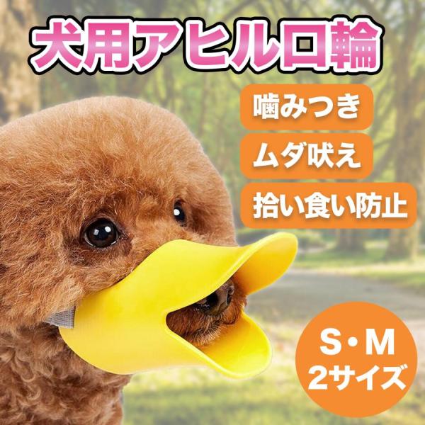 ＼ アヒルのくちばし型のキュートな口輪です ／＊ ムダ吠え、噛みつき、拾い食いなどを防止できます！＊ ソフトなシリコン素材なので、やわらかくてわんちゃんにも安全です＊ 簡単に水洗いできるので清潔に使えます＊ グルーミングや診察にも便利です【...