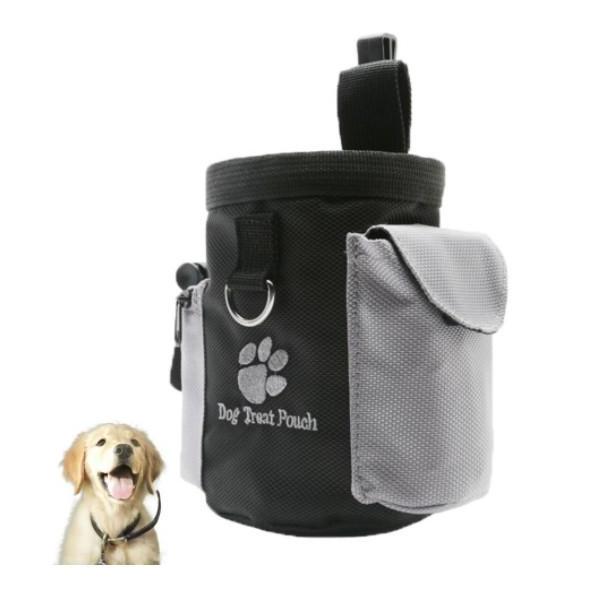 素材：オックスフォードとナインサイズ：12.50*8.00*12.50CM重さ：約75ｇカラー：写真通りパッケージ内容:犬訓練バッグ*1【多機能な犬トレーニングポーチ】バッグのフロントにはフックがある、鍵ような小物が掛けることができます。両...