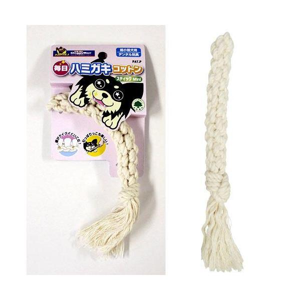 メーカー：ドギーマン 犬用品　お手入れ用品　歯のケア　毎日ハミガキコットン　スティック　Mini　超小型犬用　デンタル玩具　dentaltoys　20111117　MK　_dog　4976555856552　YPKCHK_019　opa2_...