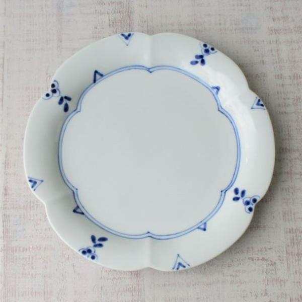 有田焼　皓洋窯　染付フラットプレート motoki_ky-h015