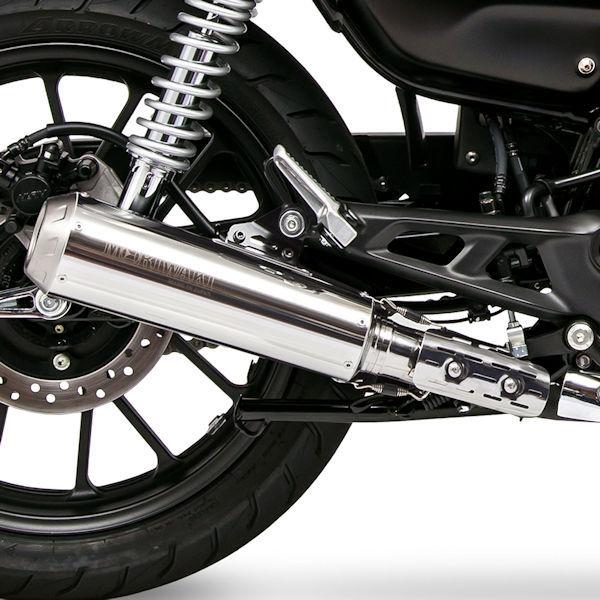 GB350 モリワキショートスリップオンマフラー 画像 No.2/13] 【GB350/S用】モリワキのスリップオンマフラーが