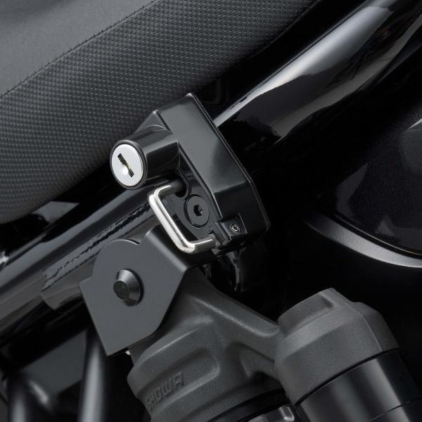 適合車種：HONDARebel1100/DCT（'21〜'25）※Rebel1100 T モデルは不可。スマートに取り付けが可能な車種専用設計！純正ライクな見た目で、車両の雰囲気を崩しません。ボルトオンで取り付け可能（左側リアサスペンション...