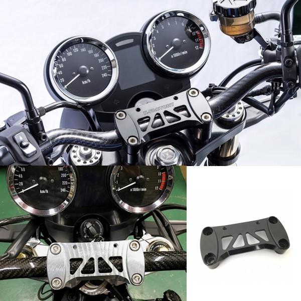 Z900RS 専用 PMC アーキ 漆黒 ハンドルクランプ Webike | ARCHI アーキ ビレット・ハニカム ハンドルアッパー