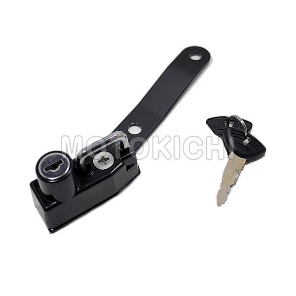 適合車種：HONDA 　CB1300SF '14年〜　CB1300SB '14年〜2014年モデルから装備されなくなったヘルメットロックを使いやすいリアサスペンション上部に装着。リア周り違うSF/SB両方に対応する作り。タンデムステップとの...