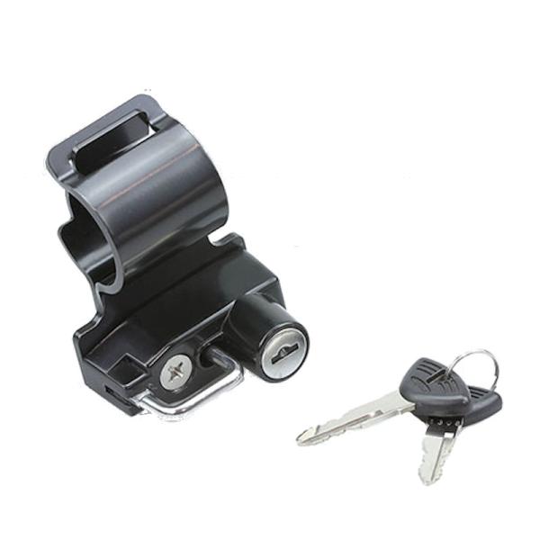 適合車種：HONDAREBEL1100/DCT 【8BL-SC83】2021y-●あれば便利なアイテムヘルメットロックにレブル1100のフレームにクランプ出来るタイプが登場！Φ32パイプ対応のクランプ式なのでZ I/II などのフレーム径に...