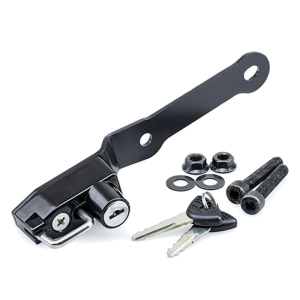 適合車種：HONDAXL750 TRANSALP【8BL-RD16】2023y-●純正パニアケースとの併用も考えて装着位置を設定。便利アイテムという内容だけでなく、他の実用性を損なわないようにしました。左側タンデムステップを利用して固定。●...