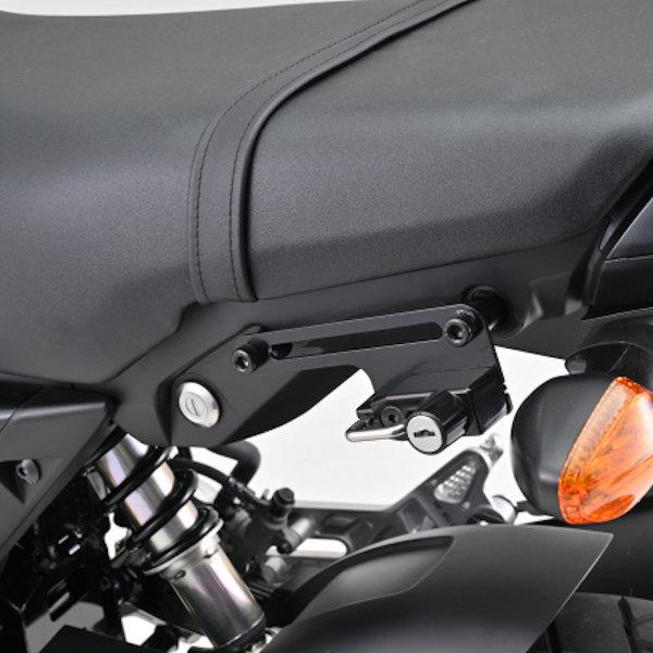 適合車種：HONDAGROM（'21〜'24）〈2BJ/8BJ-JC92〉スマートに取り付けが可能な車種専用設計ヘルメットホルダーが純正採用されていない車両にボルトオンでヘルメットホルダーが取付可能。純正ライクな見た目で、車両の雰囲気を崩し...