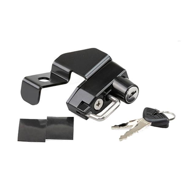 適合車種：TriumphSPEED400/SCRAMBLER400X 2024y-●人気のミドルクラス トライアンフ スピード400/スクランブラー400X用のヘルメットロックが登場！あれば便利と感じるマストアイテム。左側フレーム下部に固定...