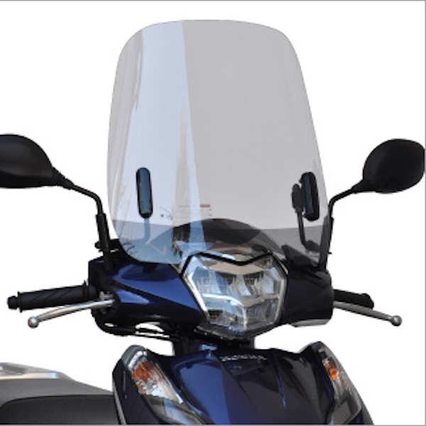 旭風防 LE23クリアウィンドシールド リード125用 旭風防 LE-23 ウインドシールド HONDA リード125 2BJ-JF45 8BJ-JK12
