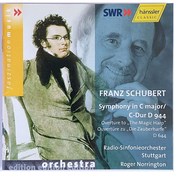 輸入盤／シューベルト：交響曲第9番／2001年＆2002年録音ディスクの再生面にわずかにキズあり（再生には影響のない程度です）／ジャケット背部分に色あせあり／裏ジャケットにキズあり／全体に変色（黄ばみ）かなりあり商品は通販用に在庫確保いたし...