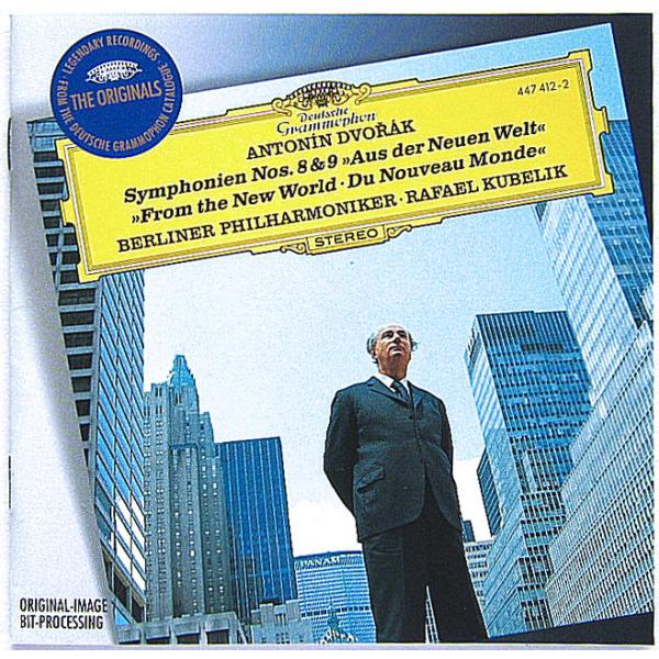 輸入盤／ドヴォルザーク：交響曲第8番&amp;第9番／'66年&amp;'72年録音ディスクの再生面の縁にわずかにキズあり（再生には影響ない程度です）／ジャケットにわずかにスリキズあり／全体に変色（黄ばみ）あり／ほか、目立つキズや汚れ等無し...