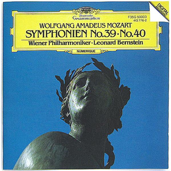 国内仕様（ディスクは西ドイツ盤です）・リーフレット付き・帯無し／モーツァルト：交響曲第39番&amp;第40番／1981年&amp;1984年録音／解説掲載こちらは1985年の発売ですディスクの再生面にキズあり（再生には影響のない程度です・...