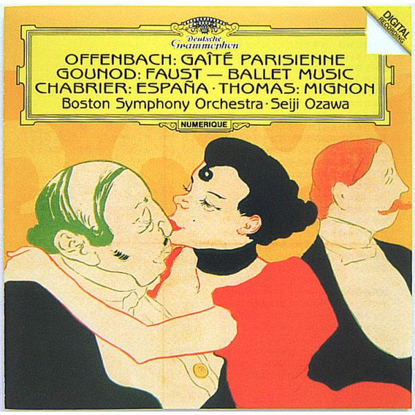 国内盤・帯付き／オッフェンバック：『パリの喜び』（抜粋）、ほか収録／1986年＆1987年録音、リマスター／解説掲載こちらは2013年の発売ですディスク両面にキズ無し／全体に変色（黄ばみ）少しあり／ほか、目立つキズや汚れ等無し商品は通販用に...