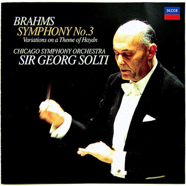 国内盤・帯付き／ブラームス：交響曲第3番、ほか収録／’78年録音／解説掲載こちらは2007年の発売ですディスクの再生面の縁にごくわずかにキズあり（再生には影響のない程度です）／ジャケットに小さなキズあり／全体に変色（黄ばみ）あり／ほか、目立...