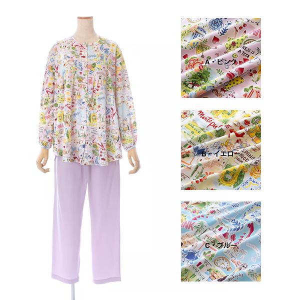 26251P】TUNIC（チュニック）2026年春夏新作 7分袖パジャマ 100双天竺