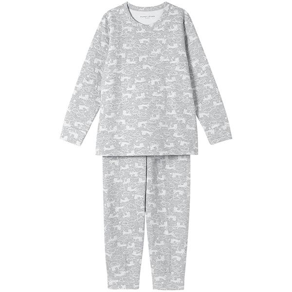 ワコール　ツモリチサトスリープ　パジャマ　Lサイズ　UDW455 GY UDW455】M・Lサイズ ワコール Wacoal ツモリチサトスリープ パジャマ